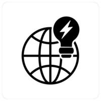 Generate Idea and idea icon concept vector
