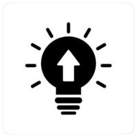 Innovation and idea icon concept vector