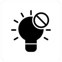 Idea and innovation icon concept vector