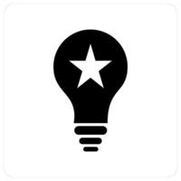 Creative Idea and generate icon concept vector