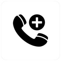 Add Call and calling icon concept vector