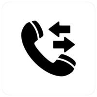 Synchronize Call and calling icon concept vector