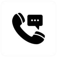Call Message and calling icon concept vector
