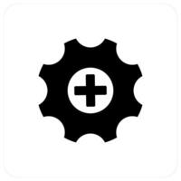 Settings and gear icon concept vector