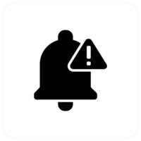 Alert and warning icon concept vector