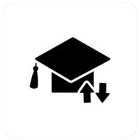 Sync Study and education icon concept vector
