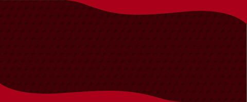 A red background with a black and white pattern vector