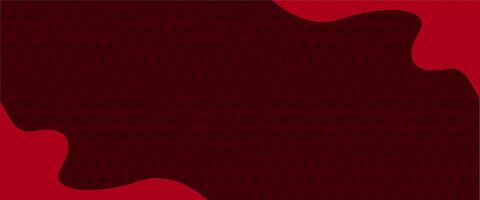 A red background with a black and white design vector