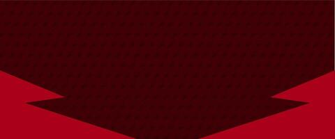 A red arrow pointing down on a red background vector