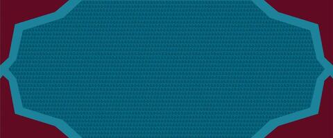 A blue and maroon background with a hexagon pattern vector