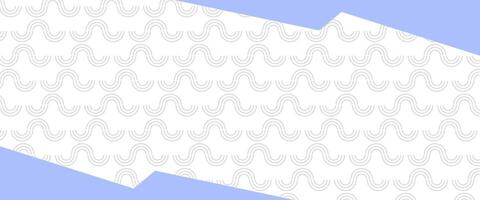 A blue and white pattern with a curved line vector