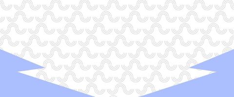 A blue and white paper with a wave pattern vector