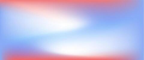 A blue and red background with a blurred image vector