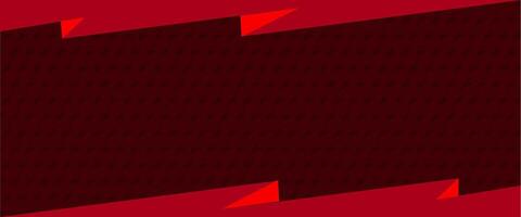 A red background with triangles on it vector