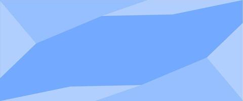 A blue background with a large triangle shape vector