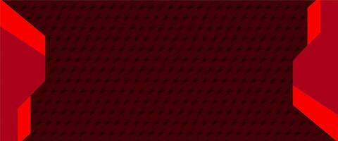 A red and black background with a square shape vector