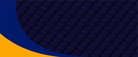 A blue and yellow background with a snake pattern vector