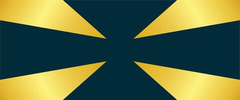 A black and gold cross on a black background vector