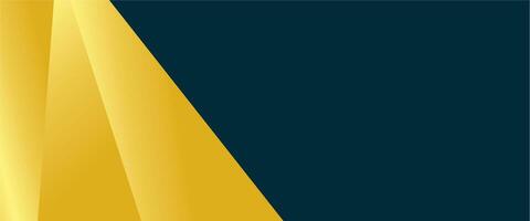 A black and gold background with a triangle vector