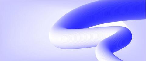 Abstract blue and white wave background vector