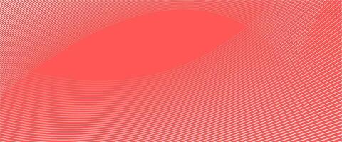 A red and white background with a curved line vector