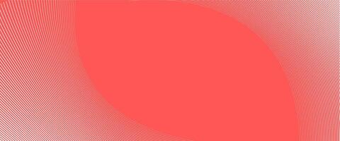 A red and white background with a curved line vector