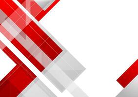 Hi-tech red corporate abstract background vector