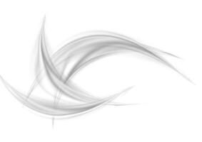 Abstract grey wavy shapes background vector