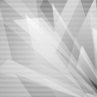 Abstract grey tech stripes and shapes background vector