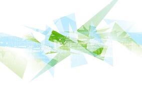 Abstract hi-tech geometric polygonal shapes background vector