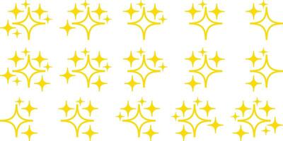 Set of sparkle star icons. Abstract sparkle icon, shine icon, clean icon, star, icon shape illustration. Sparkles design vector