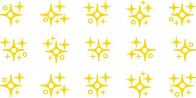 Sparkle icon set. Different sparkle icon collection. Sparkle icon vector