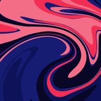 A blue and pink background with swirls vector