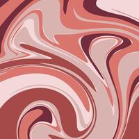 A pink and red swirl background with swirls vector