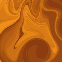 Abstract swirl background with orange and brown colors vector