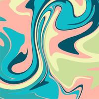 A colorful abstract background with swirls vector