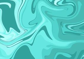 Abstract background with blue and green swirls vector