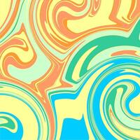 A colorful abstract background with swirly shapes vector