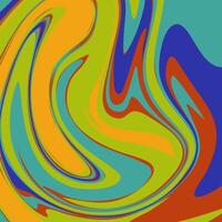 A colorful abstract background with swirly lines vector