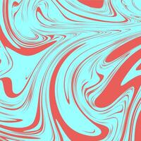 A blue and red marble background with swirly patterns vector