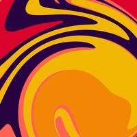 A colorful abstract background with swirls vector