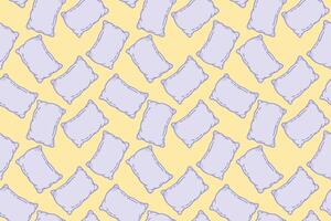 A yellow and purple pattern with squares vector
