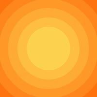 An orange background with a circular pattern vector
