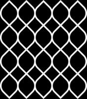 A black and white pattern with white lines vector