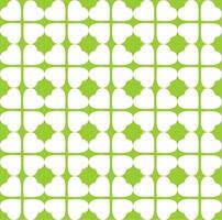 A green and white pattern with hearts vector