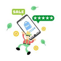How to use ecommerce to sell your products vector
