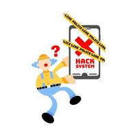 How to protect your phone from hackers vector