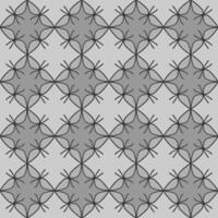 A gray and white pattern with a star design vector