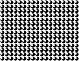 Motif Pattern Created by Deformation of the Circle Shape. Modern and Contemporary Style. Can use for Decoration, Background, Tile, Wallpaper, Wrapping, Fabric, Textile, Carpet, etc vector