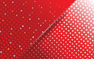 Red and white geometric pattern background template vector